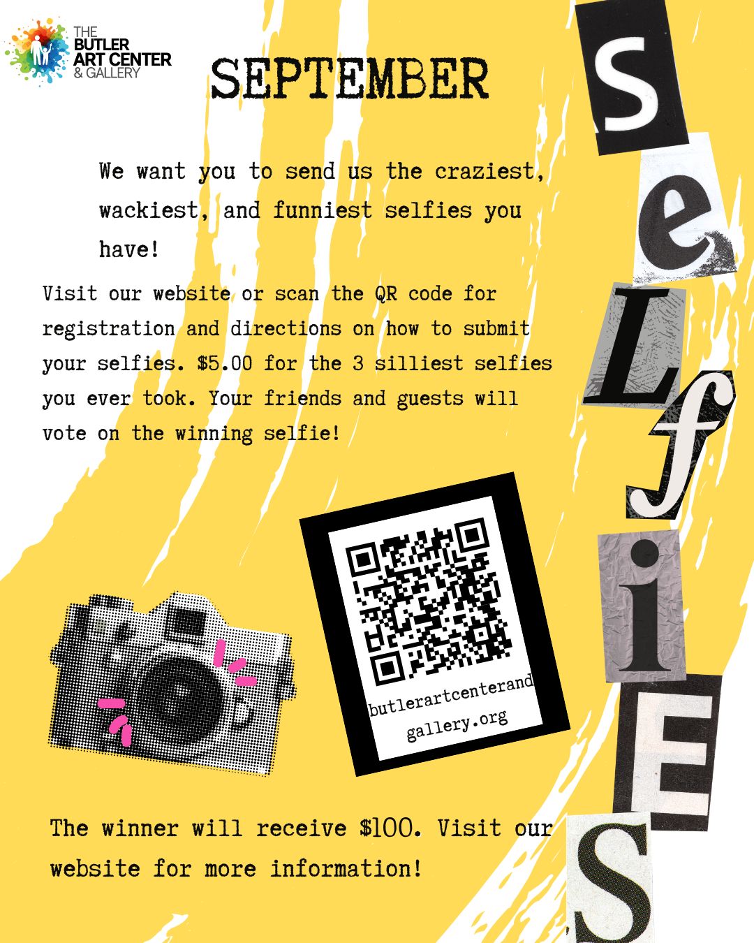 Selfie Show Entry Fee
